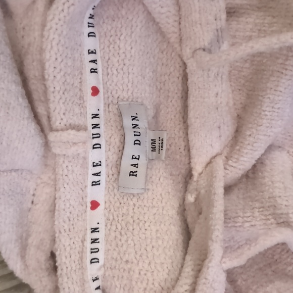 Rae Dunn Super Soft Cream Knit Medium - Picture 7 of 9